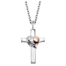 Engelsrufer ERN-CROSSHEART-BIR Ladies Necklace