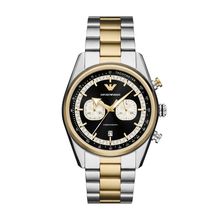 Emporio Armani AR11678 Herrenuhr Chronograph Bicolor 