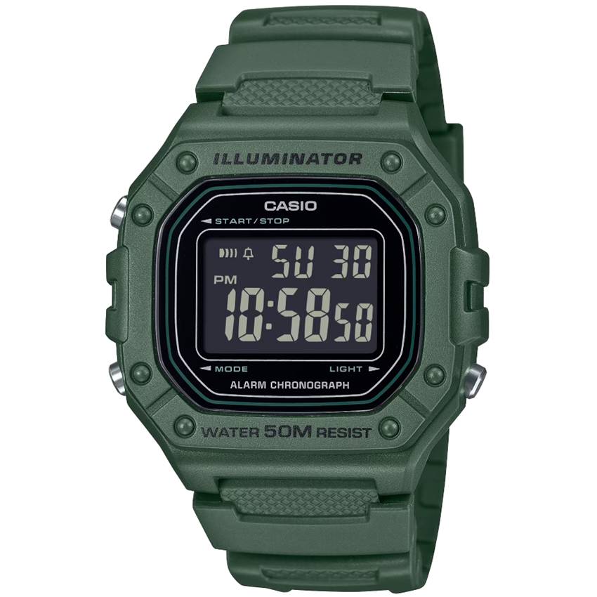 Casio Timeless Collection W-218H-3BVEF Color Additions Herrenuhr