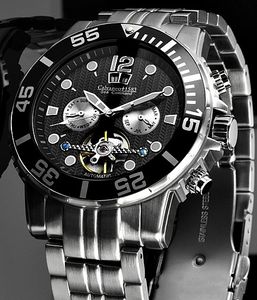 Calvaneo 1583 Sea Command Stahl BLACK, Automatik Diver