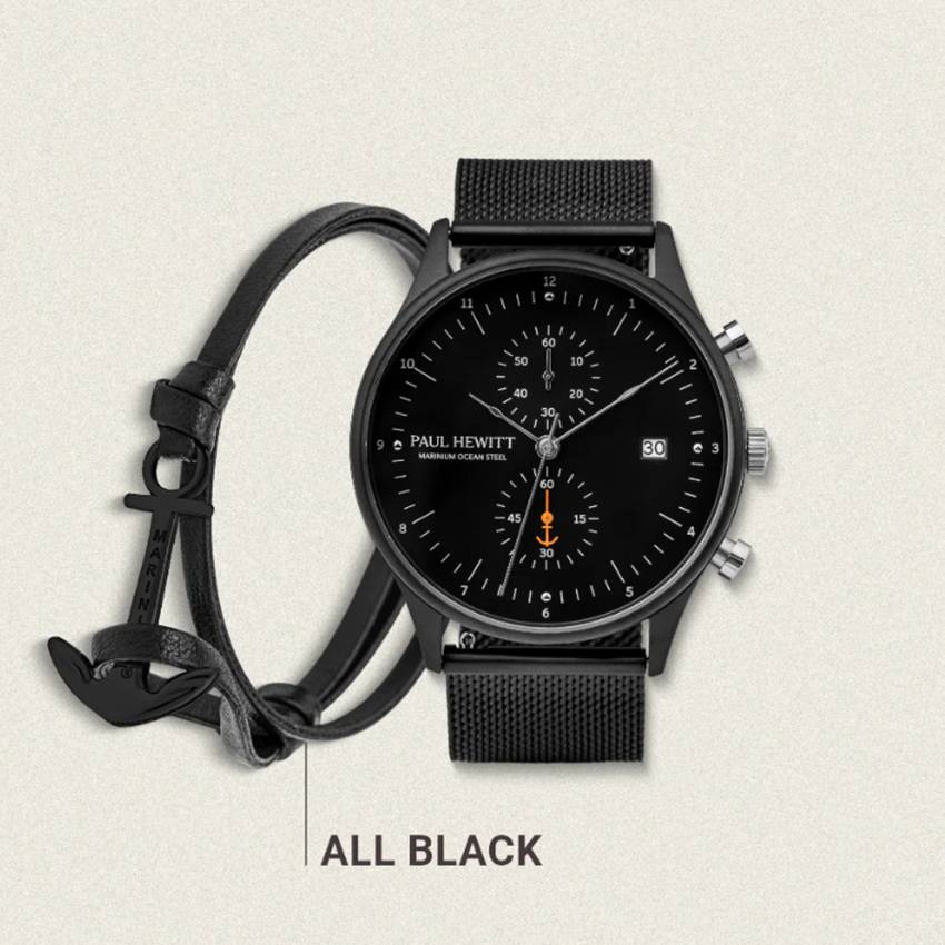 Paul Hewitt PH-SET-2119-L Perfect Metch Chrono Herrenuhr