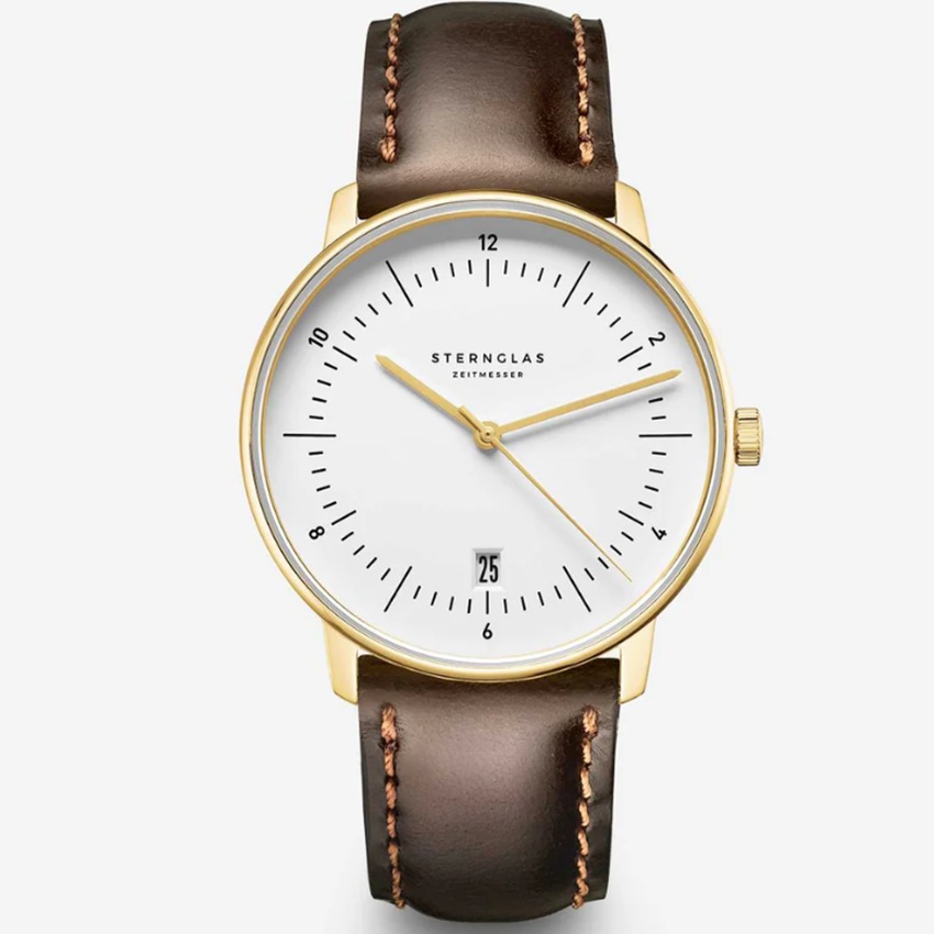 Sternglas S01-NAE02-BR01 Naos Heritage Herrenuhr