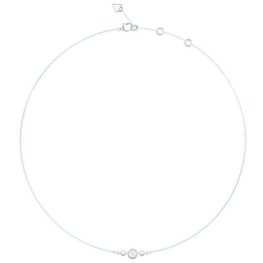 Guess JUBN05519JWRHT-U Tiny Pearl Damen Halskette