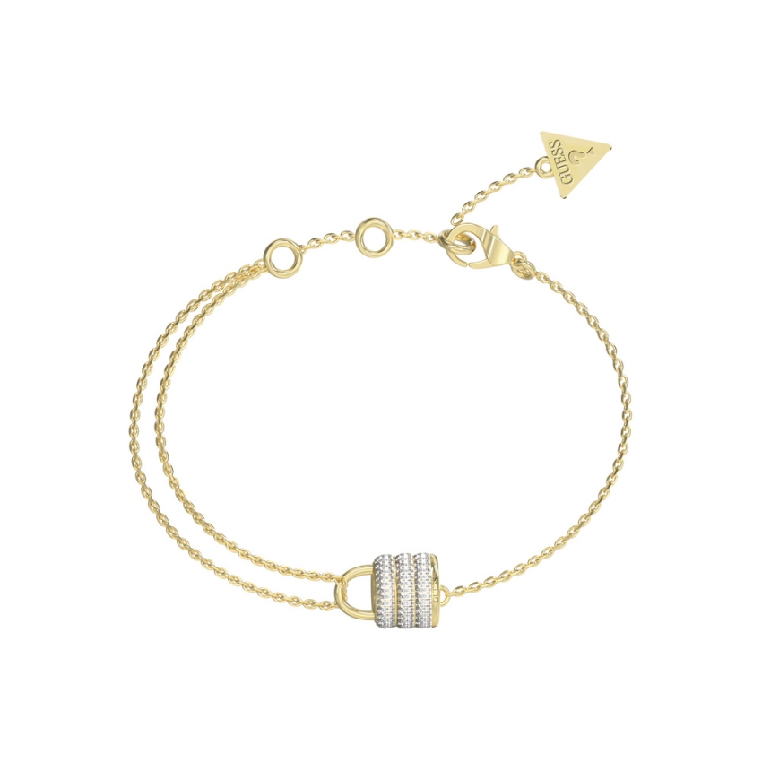 Guess Armband JUBB05418JWYGS Elegantes Golddesign