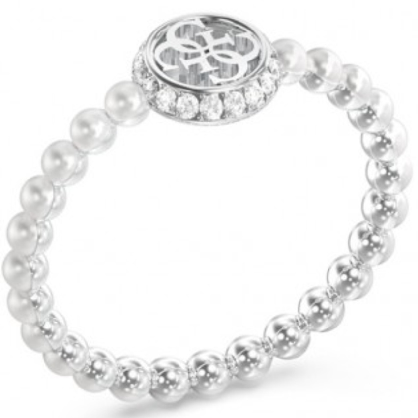 Black Friday Guess JUBR05522JWRH Tiny Pearl Damen Ring