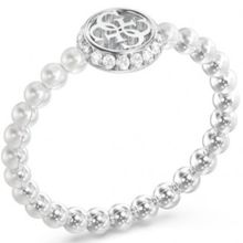Guess JUBR05522JWRH Tiny Pearl Damen Ring