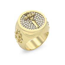 GUESS JUMR05083JWYG Herrenring Gold