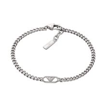 Emporio Armani Men's Bracelet EGS3247040 . Silver Stainless Steel Chain