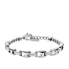 Diesel Herren Armband DX1633040 – Edelstahl Silber .
