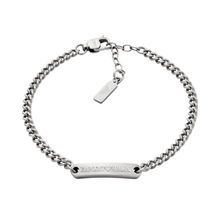 Emporio Armani Men’s Bracelet EGS3189040 – Stainless Steel Silver