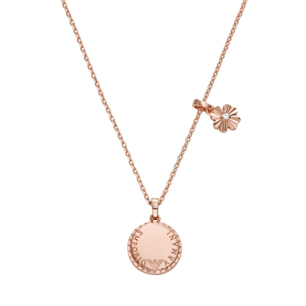 Emporio Armani Damen Halskette EGS3277221 – Elegante Roségold-Kette bei Havetme