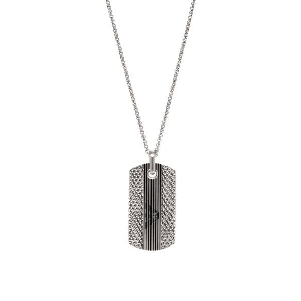 Emporio Armani Herren Halskette EGS3149040 – Silber | Havetime.ch
