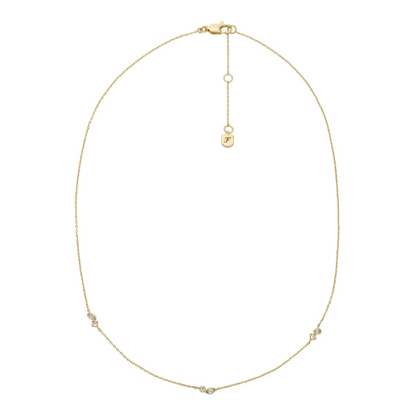 Fossil Damen Halskette JA7287710 – Elegante Roségold-Kette | havetime.ch