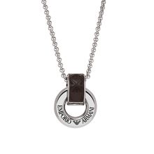 Emporio Armani Men's Necklace EGS3134040 – Stainless Steel, Stylish & Masculine