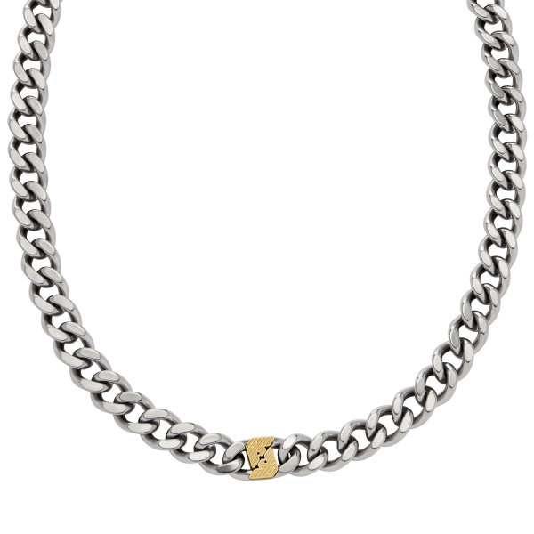 Emporio Armani Herren Halskette EGS3187040 – Edelstahl & Logo-Design | Havetime.ch