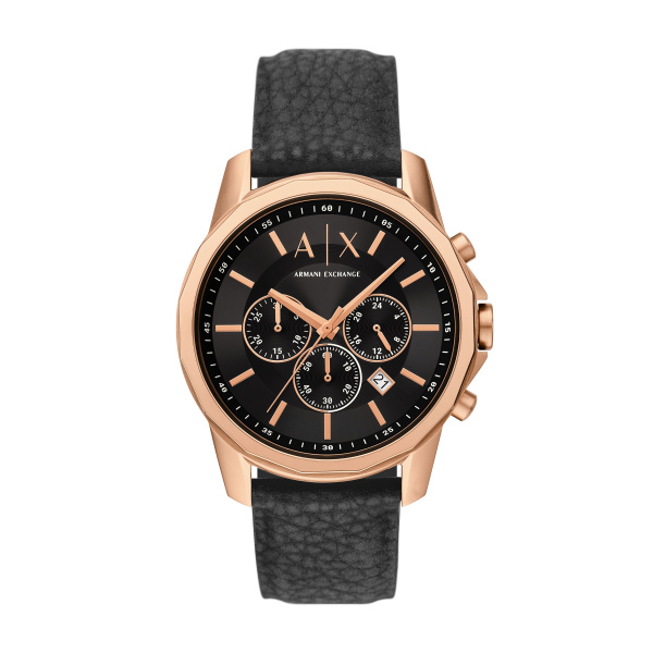Armani Exchange AX1769 Herrenchronograph – Eleganz in Roségold und Schwarz