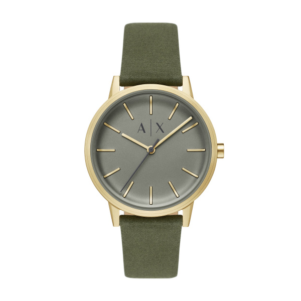 Armani Exchange AX2765 – Minimalistische Eleganz in Grün und Gold