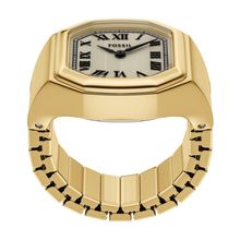 Fossil ES5446 Uhrenring Gold Creme