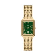 Fossil アナロググリーンダイヤル レディースウォッチ-ES5341ゴールド Original Fossil Watch For Women ES5341 | Catchy Watches
