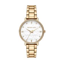 Michael Kors Women’s Watch MK4919 – Elegant Gold-Tone Watch with Crystal Details