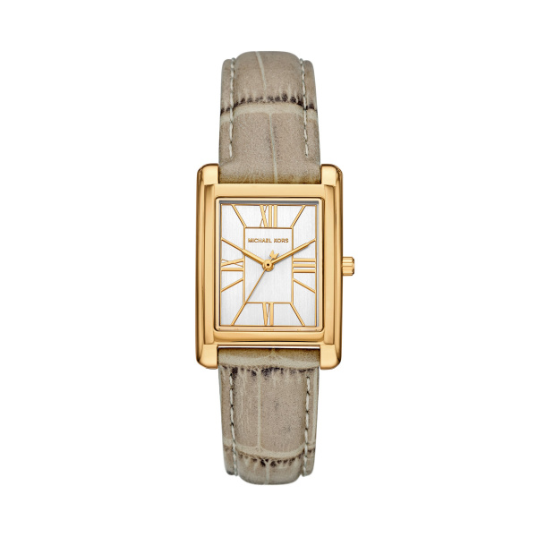 Michael Kors Damen Uhr MK4964 – Zeitlose Eleganz mit goldenem Gehäuse und beigem Lederarmband