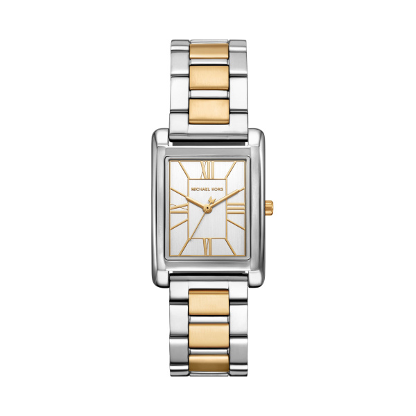 Black Friday Michael Kors Damen Uhr Silver Gold MK4967 – Eleganz in zweifarbigem Design