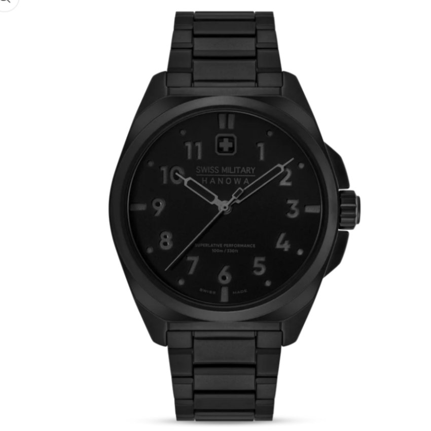 Swiss Military Hanowa SMWGG0003932 Fieldmaster Stealth Herrenuhr