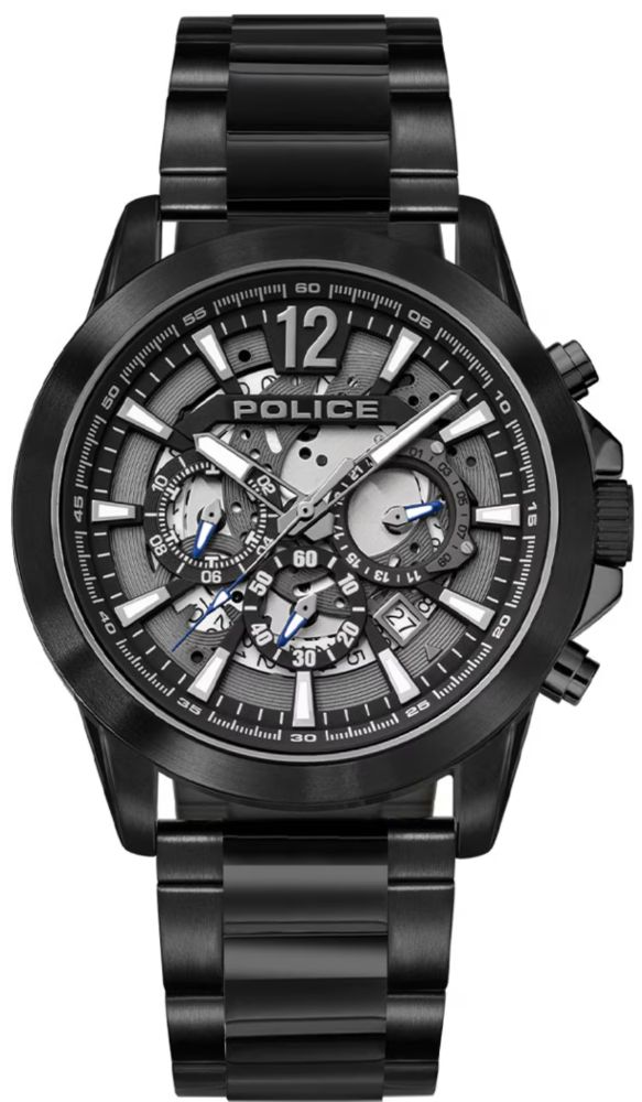 Police PEWJK2194901 – Ausdruck purer Stärke in tiefem Schwarz