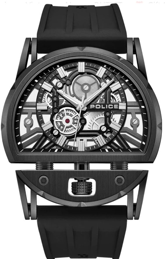Police Uhr PEWGM0081507 – Mechanische Kraft, futuristisches Design und maskuline Eleganz