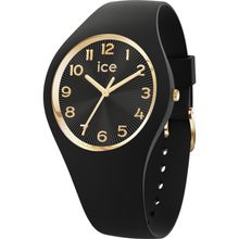 Ice-Watch 025257 – Schwarze Eleganz trifft auf goldene Raffinesse
