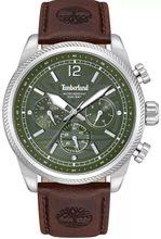 Timberland Men’s Watch TDWGF0082802 – Green Dial with Brown Leather Strap – Style, Adventure & Connection to Nature
