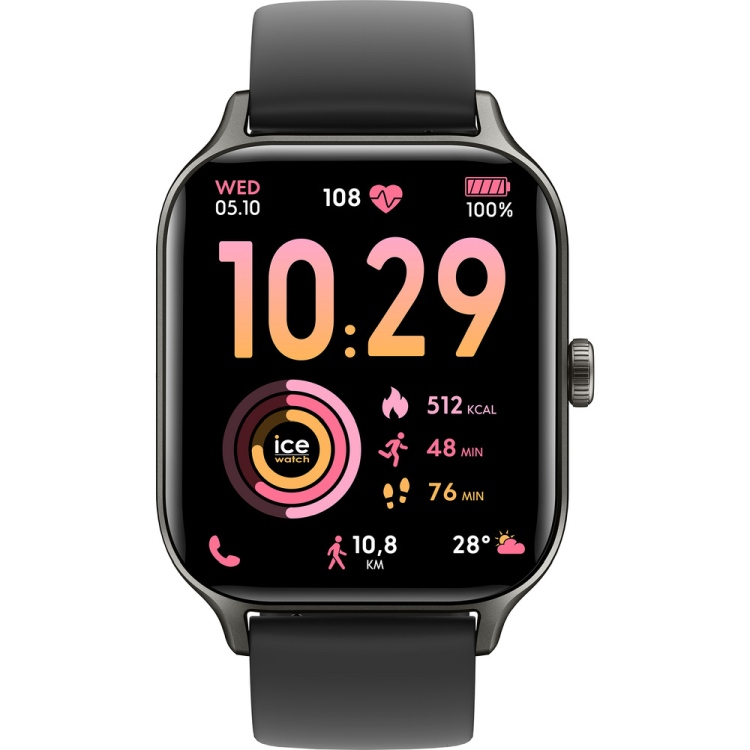 Black Friday Ice Watch 025277 Schwarz Smartwatch Damen