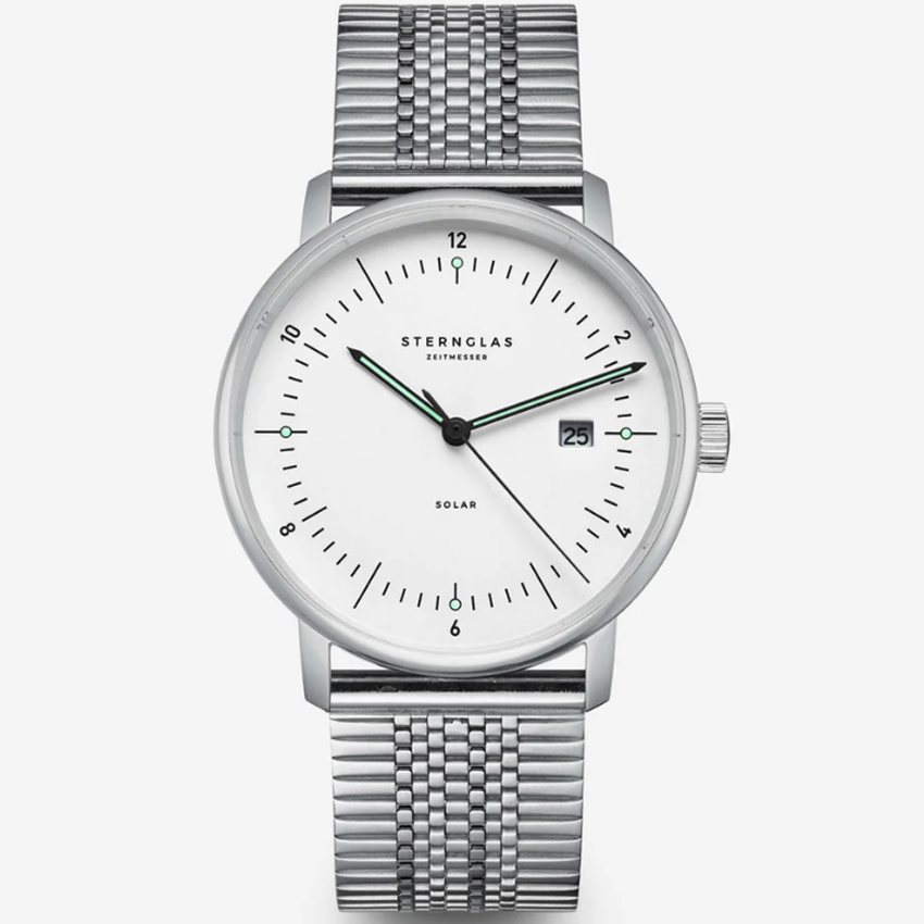 Sternglas S01-NS01-ME08 Naos Solar Herrenuhr