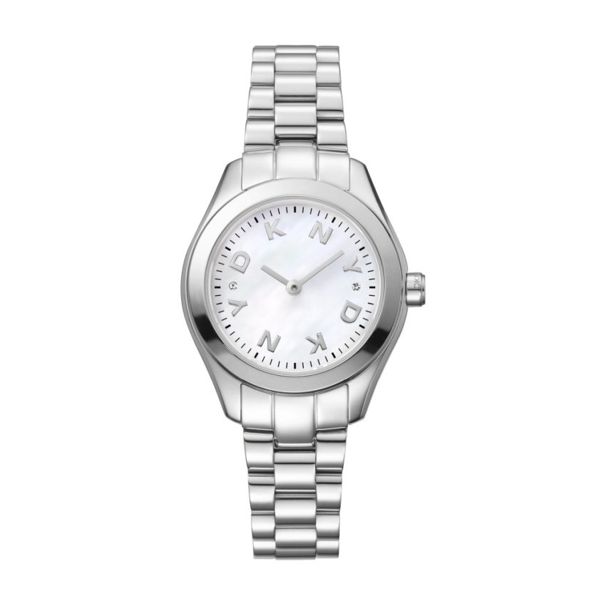DKNY DK1L033M0045 Damen Silver Elegant