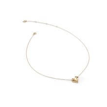 GUESS SILVER JSBN04426JWYGT-U Heart Necklace