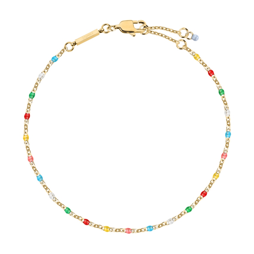 Esprit JESAYK03 Regenbogenkette Gold