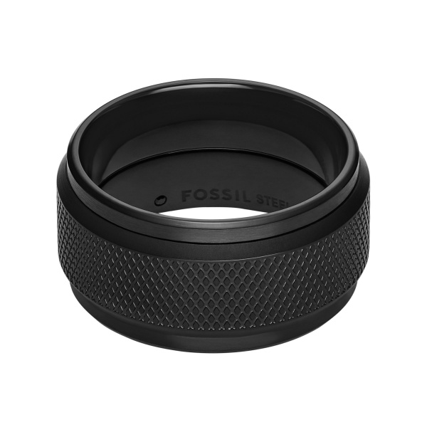 Fossil JF04824001 Herrenring Schwarzfarben