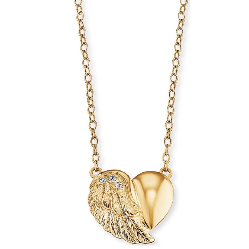 Engelsrufer ERN-LILHEARTWING-G Heartwing Damen Halskette