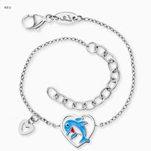 Herzengel HEBS-DOLPHIN-HEART Kids Bracelet