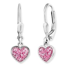 Herzengel HEES-GLITTHEART-H Kinder Ohrringe