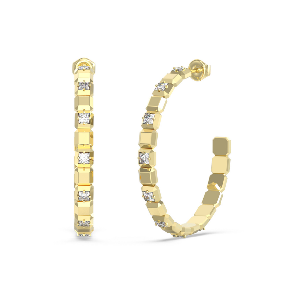 Guess JUBE06172JWYGT-U Ace of Diamonds Damen Ohrringe