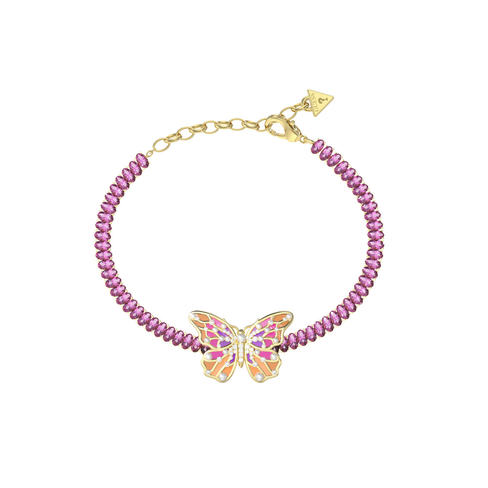 Guess JUBB06113JWYGMCS Barboleta Damen Armband