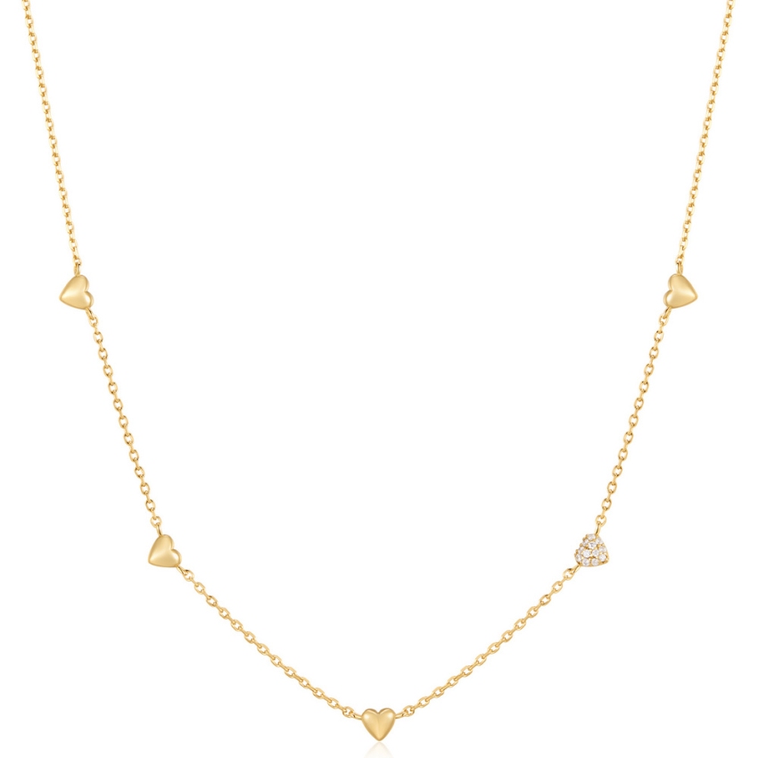 Ania Haie N074-05G Herz-Halskette