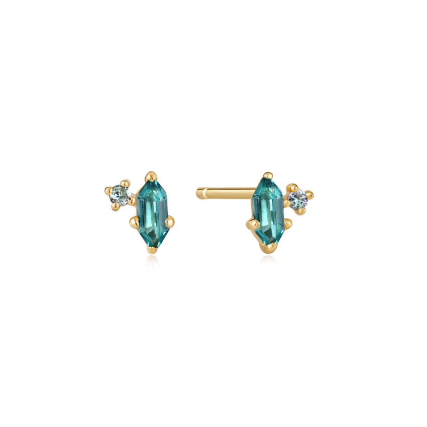 Ania Haie E041-02G-G Teal Ohrstecker