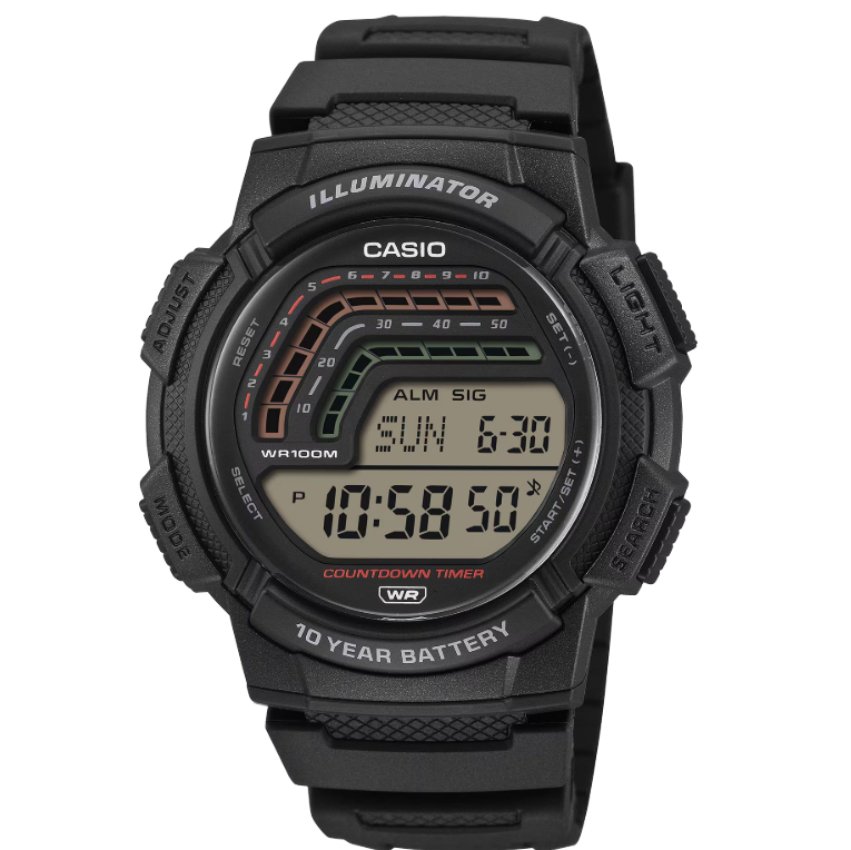 Casio WS-1800-1AVEF Timeless Collection Herrenuhr