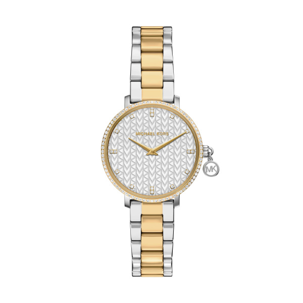 Michael Kors MK7574 Gold Silber Uhr