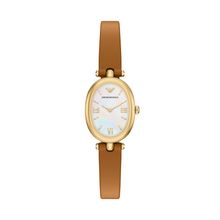 Emporio Armani AR11780 Gold Leather Watch