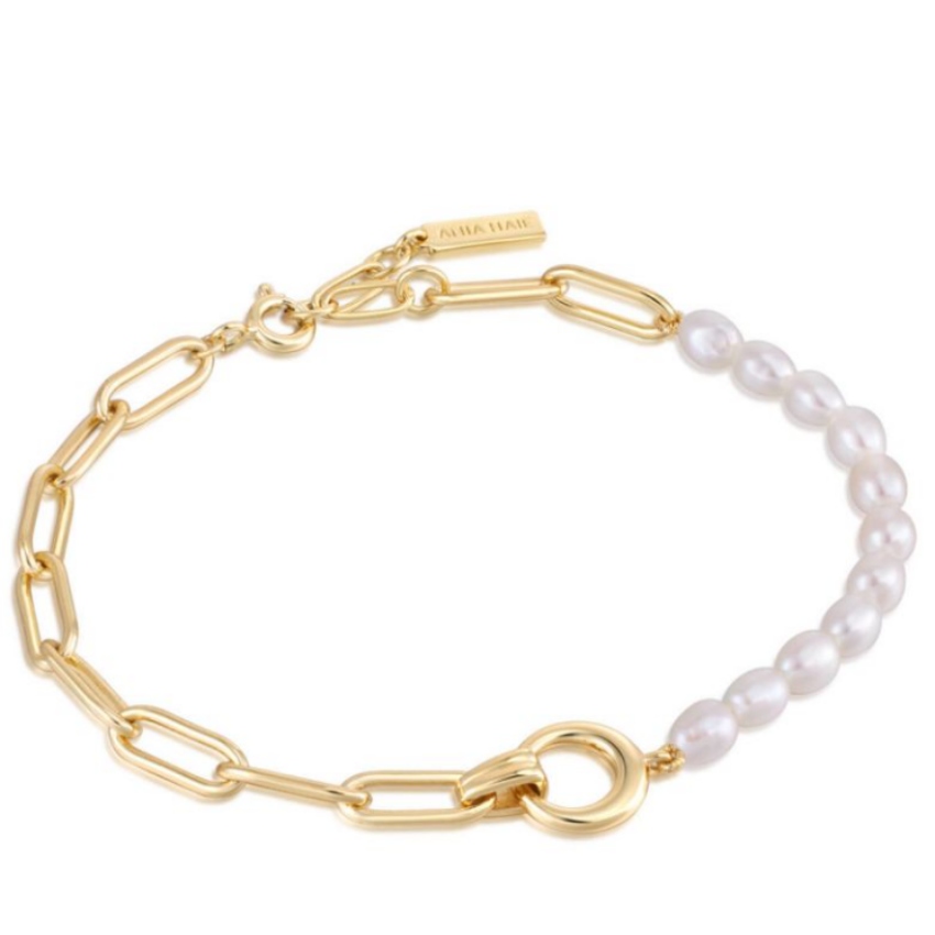 Ania Haie B043-02G Pearl Power Damen Armband