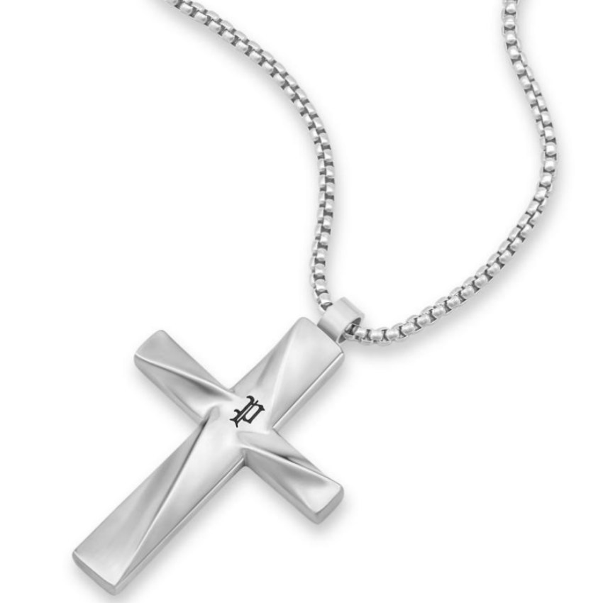 Police PEAGN0081704 Contorto Herren Halskette