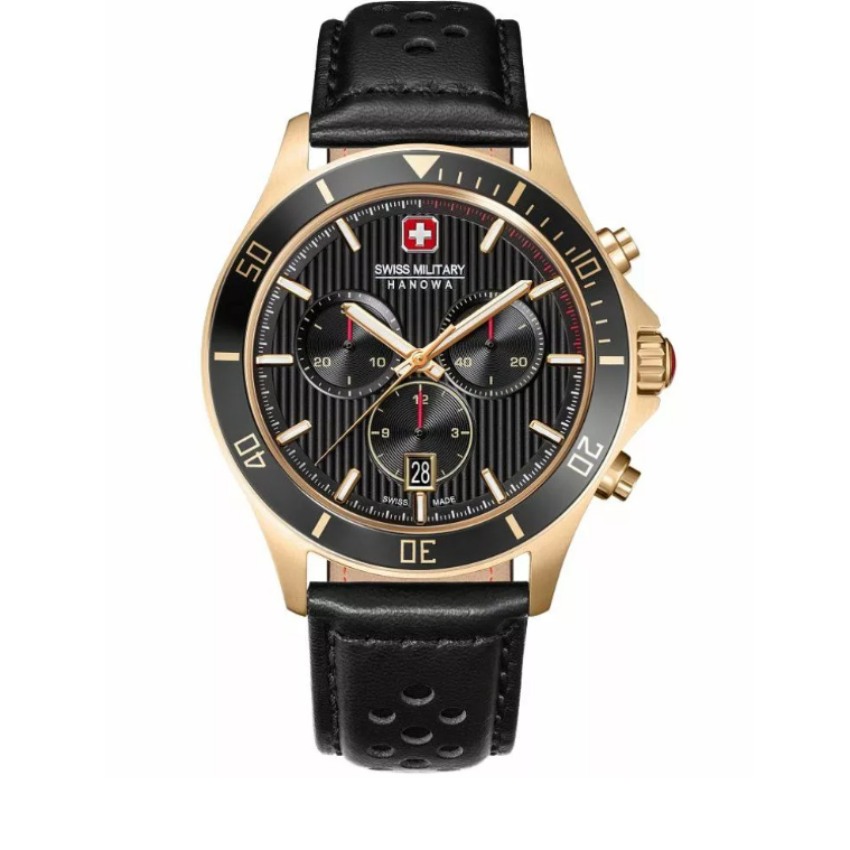 Swiss Military Hanowa SMWGC0007610 Flagship Heritage Chrono Herrenuhr